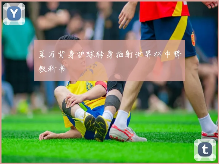莱万背身护球转身抽射世界杯中锋教科书