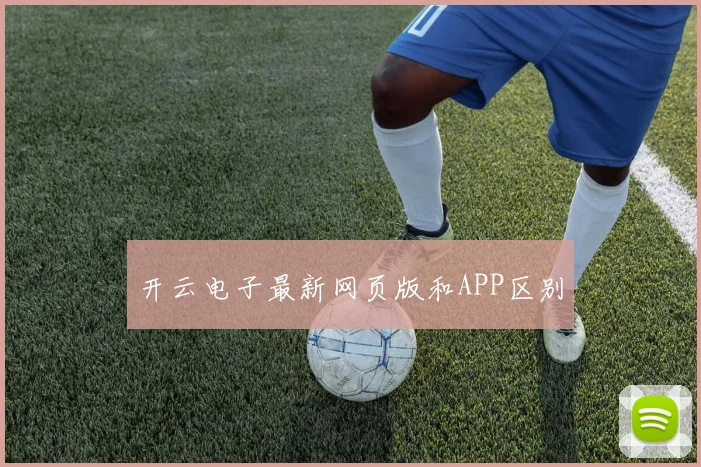 开云电子最新网页版和APP区别